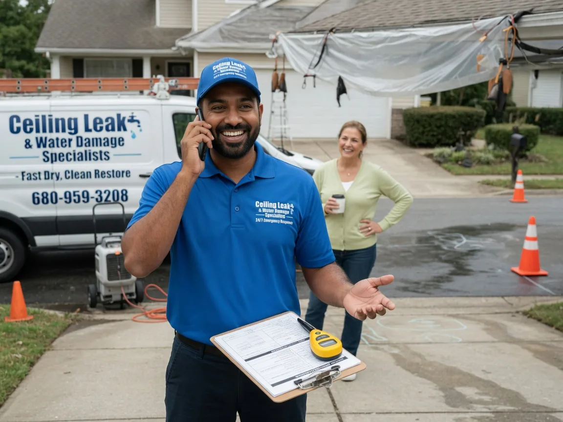 Ceiling Leak Cleanup Copper Harbor, MI FAQs